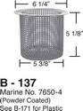 Aladdin - Marine Skimmer Basket B-137
