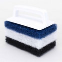 R111556/650:  Multi-purpose scrub brush w/ 3 pads