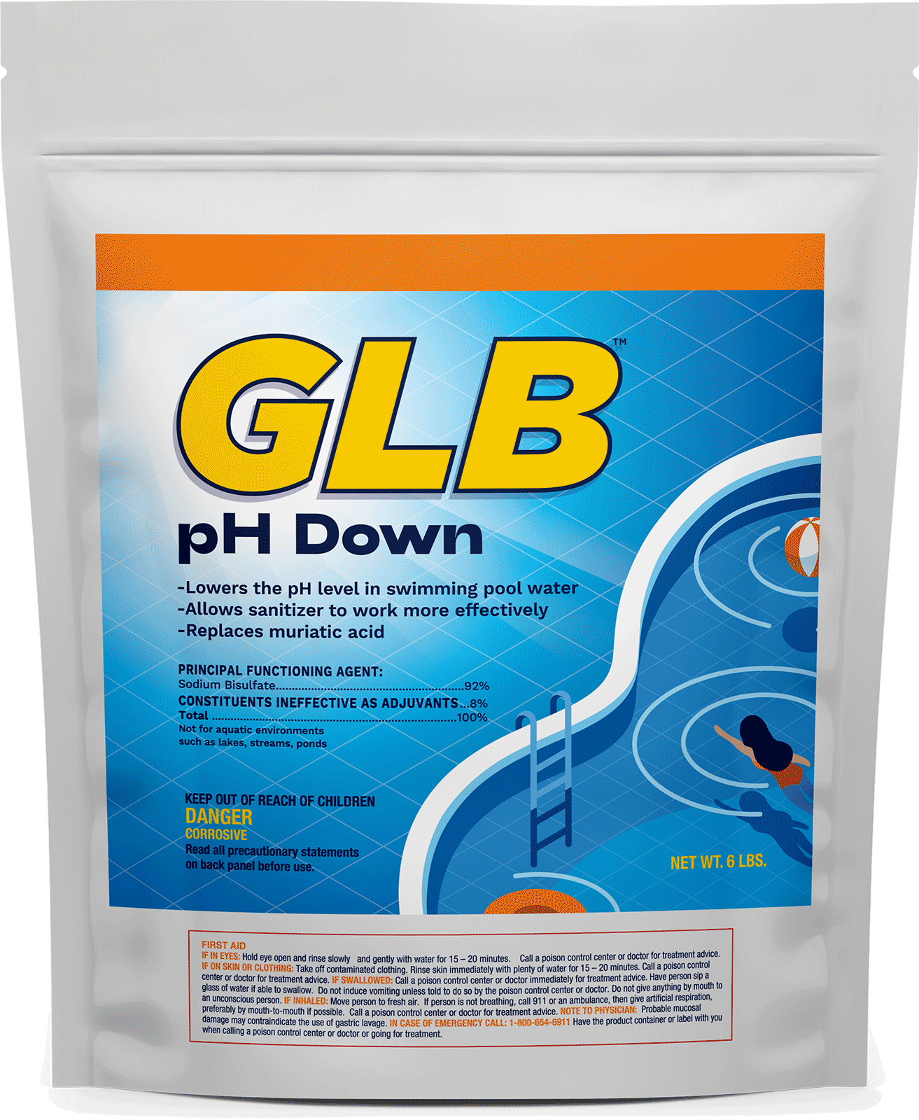 GLB - pH Down - 10# Bag - Item #71253A